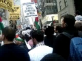 Intifada Palestine Gaza Protest in New York - 28Dec08 - English