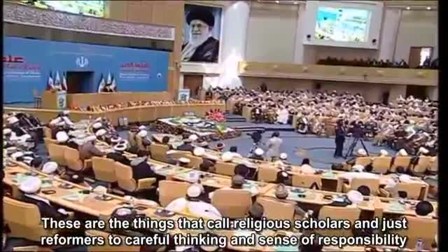 Ayt Khamenei calls Islamic Ummah to fulfill responsibility towards saving Palestine nation - Farsi sub English