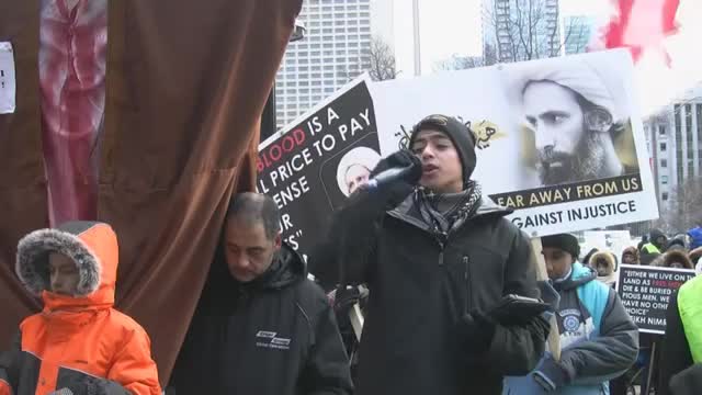 Spokenwords by Zafir at Toronto Protest to Condemn Sheikh Nimr Execution by Saudi Regime -English