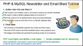 4 Mass Email Website Newsletter Bulk Batch Send Tutorial PHP MySQL - English