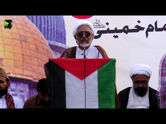 [Markazi Youm AL-QUDS Rally 2019]  Speech: H.I Mirza Yousuf Hussain | Karachi - Urdu