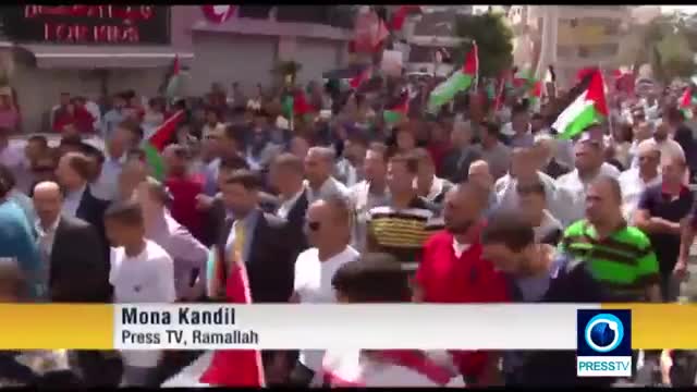 [29 Sep 2015] Palestinians rally in support of al-Aqsa mosque - English