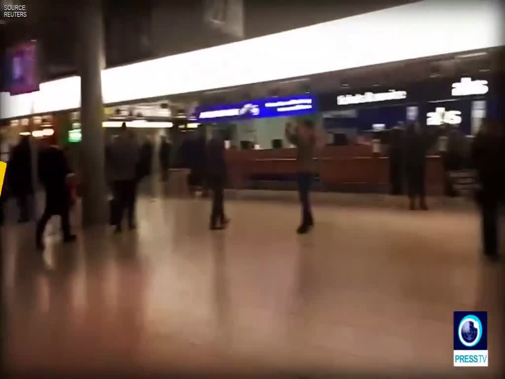 [24 January 2018] A mass brawl occurred between Kurds & Turks at Hanover airport - English