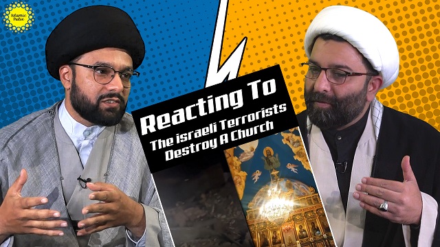The israeli Terrorists Destroy A Church | Reaction Time | English