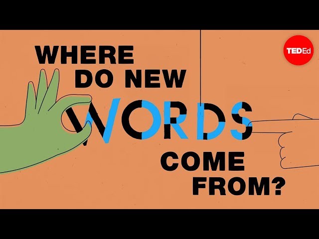 Where do new words come from? - Marcel Danesi - English