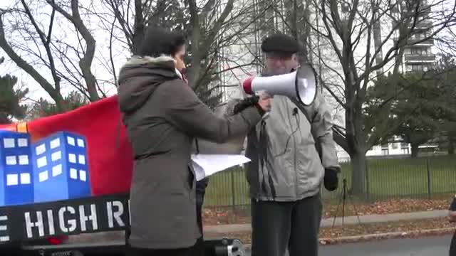 Speech by Howard Davidson (Ind. Jewish Voices) at Toronto Protest against Islamophobia - 21 Nov 2015 - English