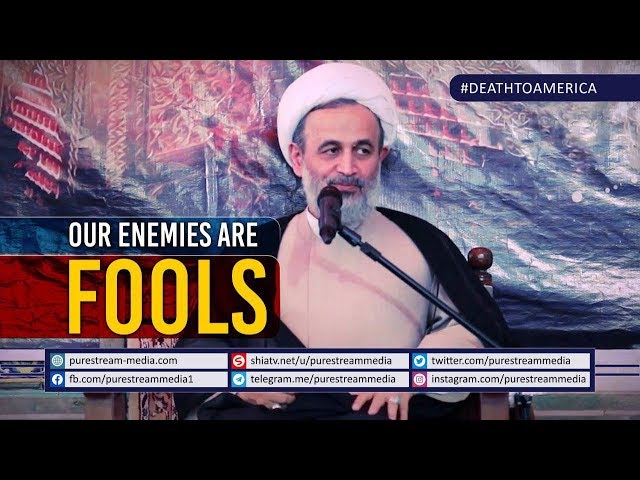 Our Enemies are Fools | Agha Alireza Panahian | Farsi Sub English