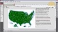 Flash + PHP USA Map Button Graphical Interfacing Tutorial CS3 CS4 CS5 - English