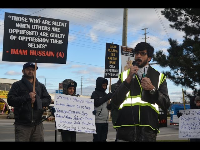 Resolution Presented by Shia Muslim Protesters to Consulate General of Pakistan Toronto Nov 2016 - English