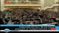 President Ahmadinejad requests the crowd to forgive the clowns - 20Apr09 - English