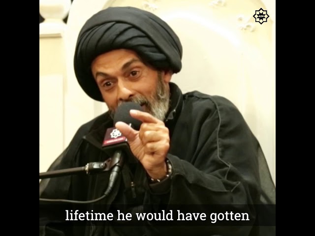 [Clip] Give from what Allah has provided you - Sayed Abbas Ayleya 2019 English