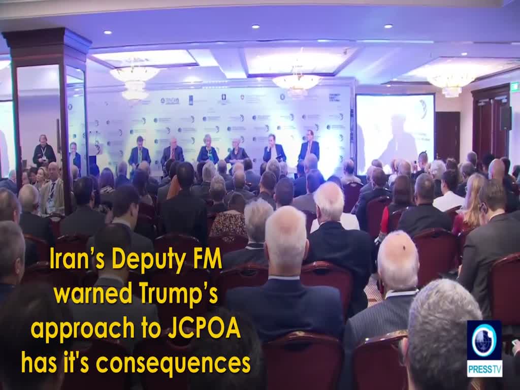 [22 October 2017] Top Iranian diplomat- JCPOA not for renegotiation - English