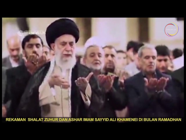 [Clip] Rekaman Shalat Zuhur dan Ashar Imam Sayyid Ali Khamenei di Bulan Ramadhan - Farsi sub Malay