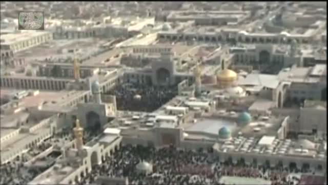 Clip - Beautiful Scenes of Harame Imam Reza(A) with Special Greetings on Him - inQiLabi Media