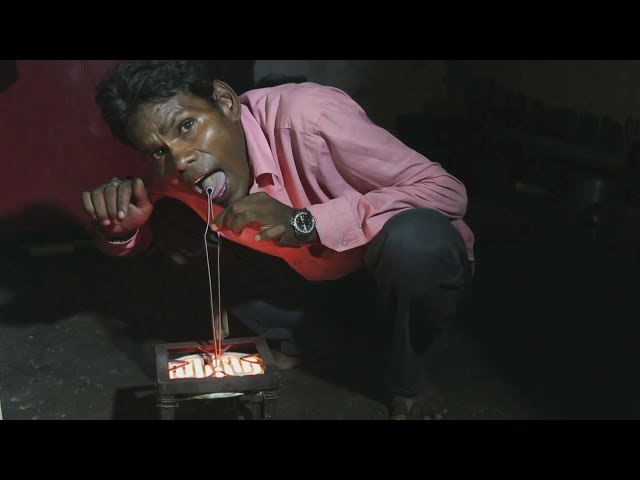 [03/11/19] Extraordinary man uses electricity as alternative food source - English