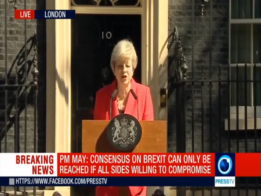 [25 May 2019]  LIVE: British PM announces timetable for her departure - English