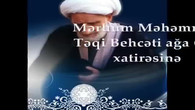 Ayətullah Behcətin (r.a) dəfn mərasimi - Azeri