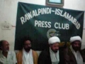 Islamabad Press Conference about Parachanar 26 Aug 08 - urdu