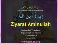 Ziyarat Aminallah *My favorite recitation* Arabic sub English