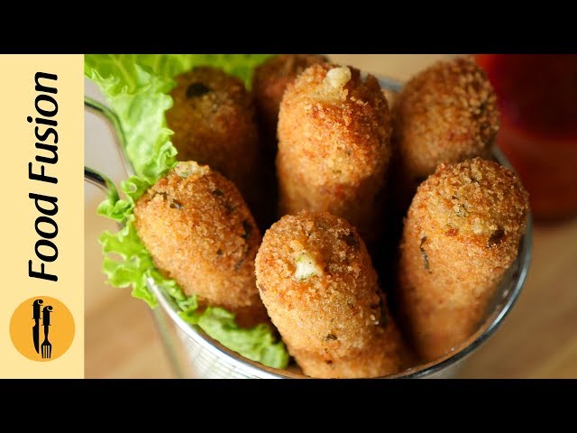 [Quick Recipes] Chicken Mozzarella Sticks - English Urdu