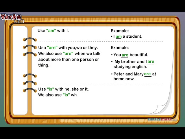 [Educational Videos] Verbs to be Class-II - English