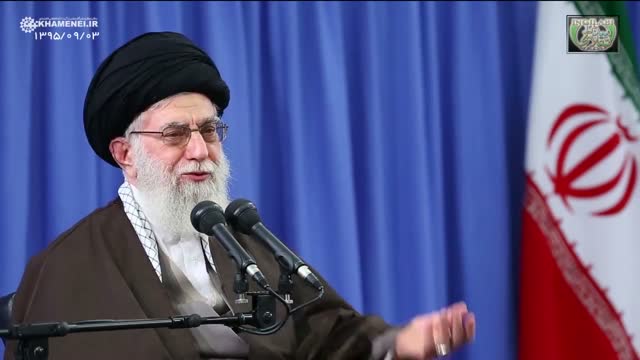 Clip - Lovely Moments of Leader Ayt. Khamenei With Basij - 23 Nov 2016 - inQiLaBi Media