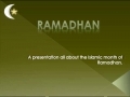Month of Ramadhan - A short presentation - English